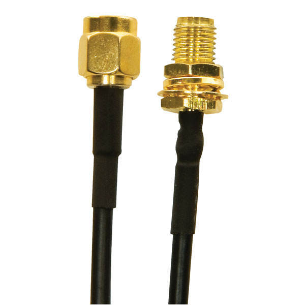 Waterproof SMA Connector with Gold Plating for 0-3GHz RF Applications