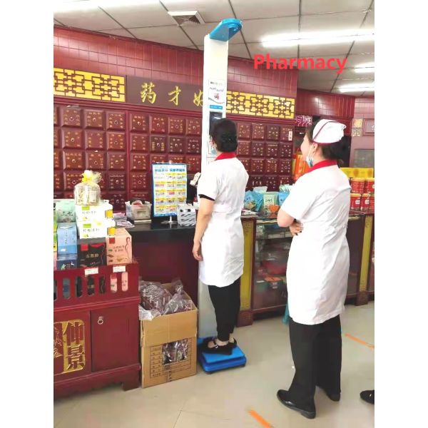 Foldable BMI Weight Machine for Hospital Medical Human Height Weighing Customized Support