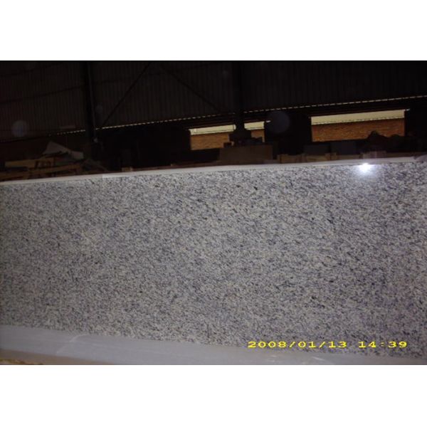 Eased Edge White Granite Slab Countertops Granite Vanity Tops For Bathroom
