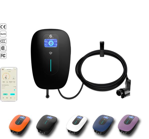 Wallbox Home Ev Charging Station Type 2 3 Phase 7kw OCPP 1.6 Wifi App