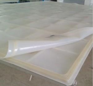 Hoja de goma de silicona, rollo de silicona, membrana de silicona, diafragma de silicona especial para vidrio de seguridad industrial