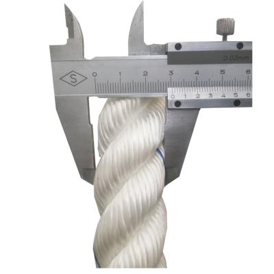 Custom 3ply Twisted Polyester Fabric Marine Mooring Rope for Multipurpose Applications