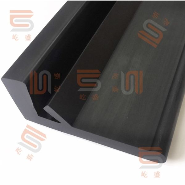 Oil Resistant 35mm*35mm NBR Rubber Extrusion Products