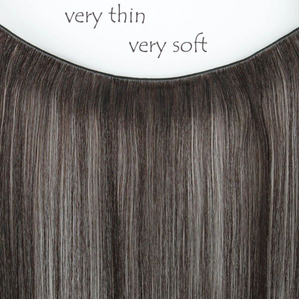 Double Drawn Hand Tied Wefts Grade12A Russian Human Hair Handtied Weft Hair Extensions