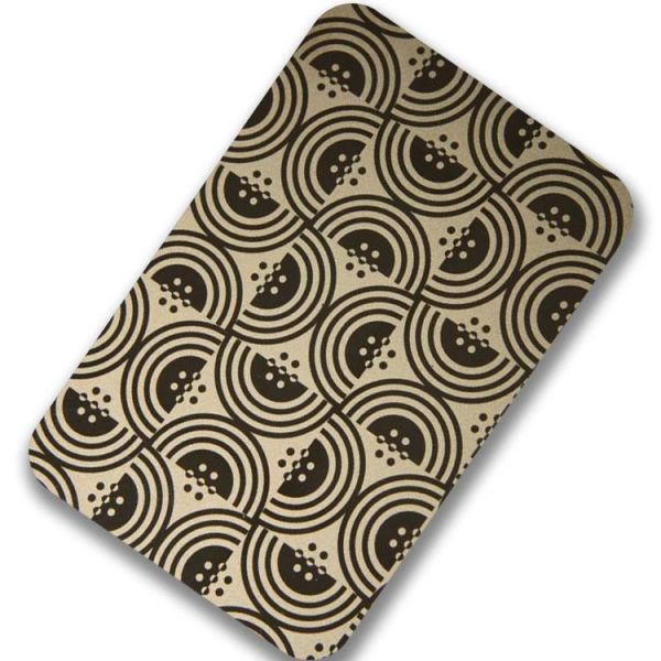 Современные 304 вытравленная форма листа нержавеющей стали плоская для оформления стены виллы