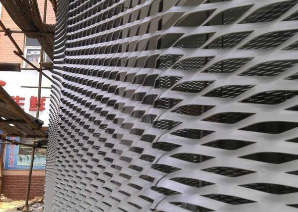 Anodized Aluminum Expanded Metal Mesh Ceiling 1060 3003 Alloy