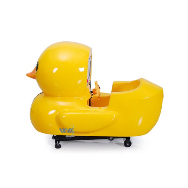 Coin Operated Arcade Kiddie Rides Yellow Duck For Amusement Park