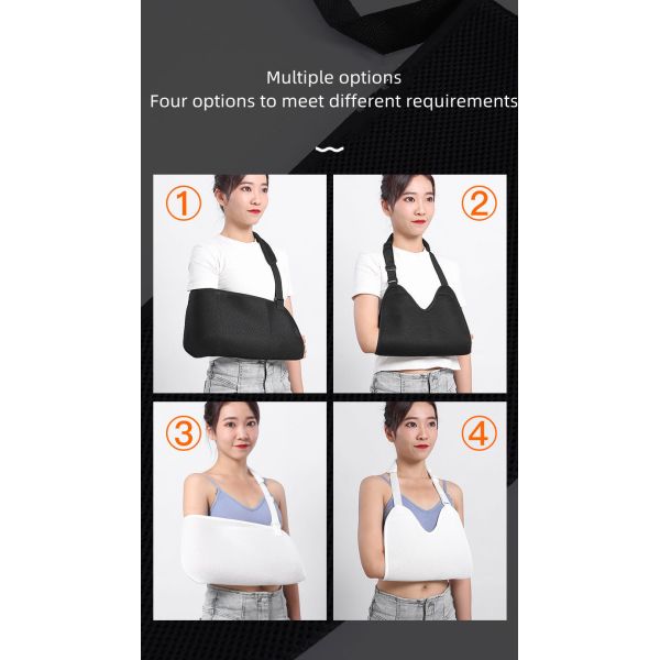 CE Adjustable Orthopedic Shoulder Brace Fracture Immobilization Mesh Arm Sling