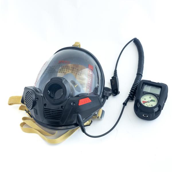 Comfortable 3L SCBA Full Face Mask With Digital Display Pressure Gauge