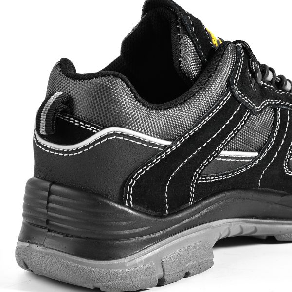 S1P SRC Safety Shoes Work Boots Real Leather Steel Toe Waterproof Boots