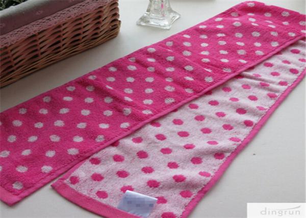 Long Soft Cotton Microfiber Workout Towel For Fitness Center 400gsm