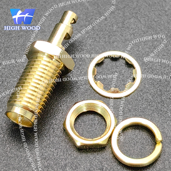 SMA Series RF Coaxial Connector,SMA-KY11 Thread Dual Window Inner Pin