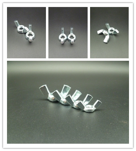 M16*2.0 SIZE, DIN315 Wing Nut,Metric,Grade 4.8 CLASS, Zinc Plating,Carbon Steel