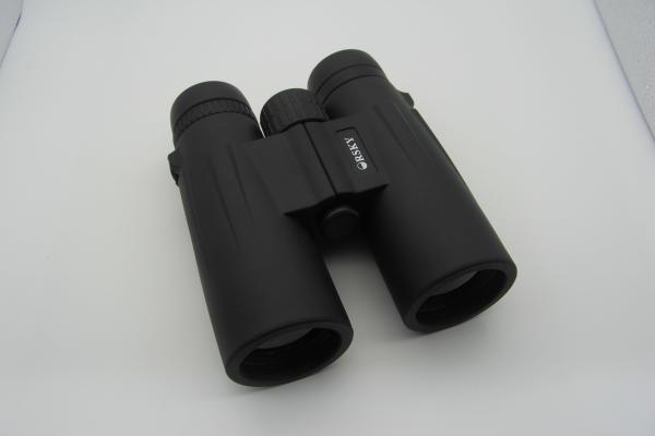 10x42 Waterproof Black Compact Travel Binoculars / Lightweight Binoculars For Hunting