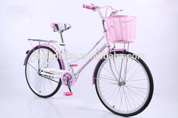 Lightweight Single Speed Ladies 24 Inch City Bike