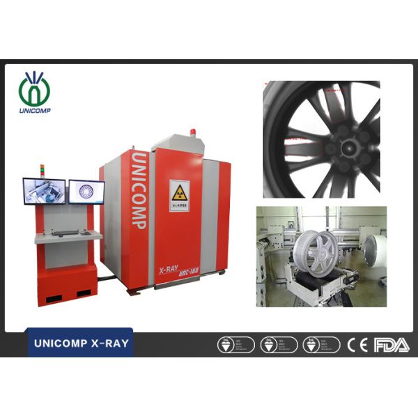 車輪ハブまたは縁の投げる部品のUnicomp X光線の探知器UNC 160高いPenertration