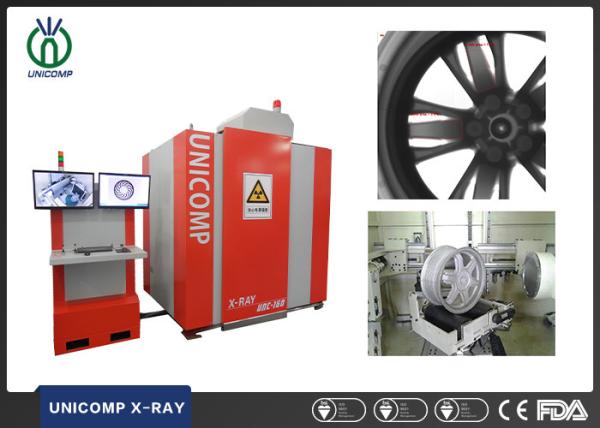Cubo ou Rim Casting Parts Unicomp de roda X Ray Detector UNC 160 Penertration alto