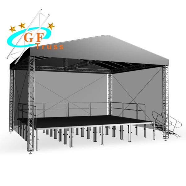 PVC Aluminum Party Tent Concert Aluminum Truss Roof Systems