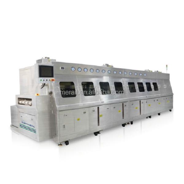 Estêncil mais limpo em linha da máquina de SMT PCBA que limpa a máquina de lavar pneumática para a linha da máquina do smt