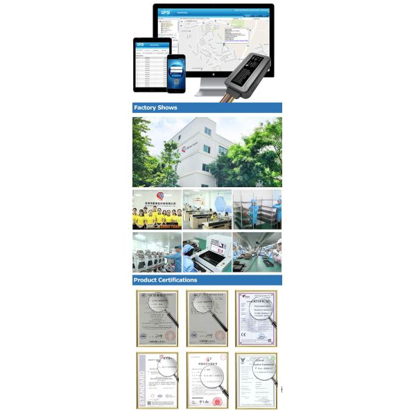 Anti Theft 4G GPS Tracking Device IP66 Real Time For Trailer