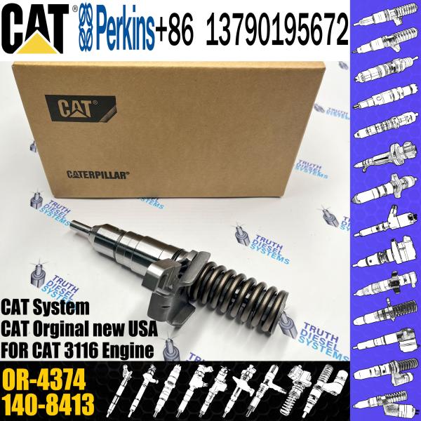 Partes de motores injetores de trilho comum 1OR-4374 140-8413 7E-6193 OR-8867 105-1694 OR-8473 para escavadeira Caterpillar