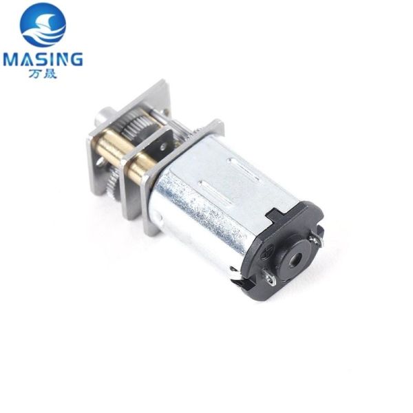 Motor de engranajes N20 DC 12V 2000 Rpm Motor de alta torsión DC con caja de cambios