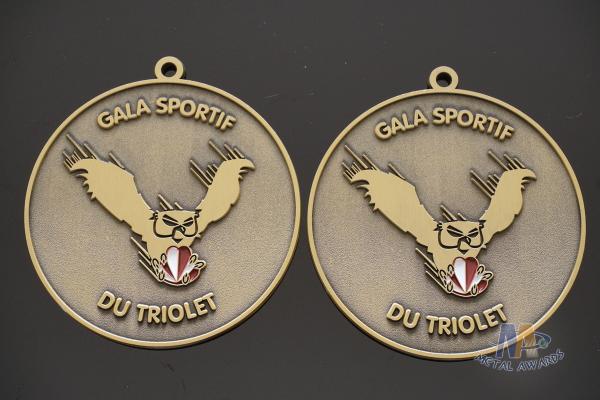 Bespoke Custom Baseball Award Medals , Sports Music Running Winner Metal Medallion