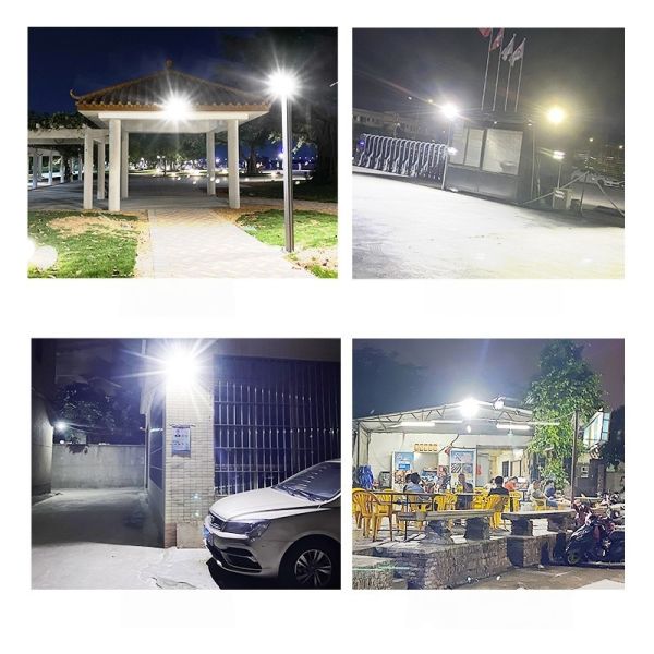 Long Lasting Solar LED Flood Light Eco Friendly Waterproof Security Lighting