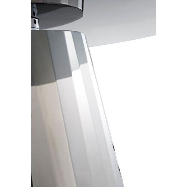 2024 Latest Top Selling Round Shape Glass Coffee Table Living Room Furniture Sets