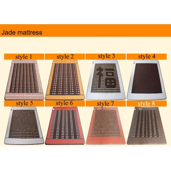 Handheld Natural Jade Massage Mattress for Infrared and Anion Jade Mat Customized Tourmaline Stone