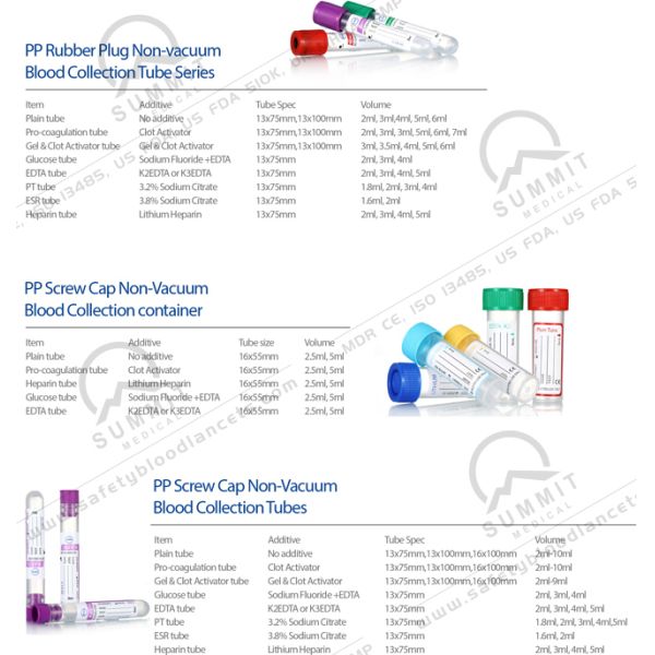 Одноразовая красная верхняя без добавки простая вакуумная трубка для сбора крови 2 мл