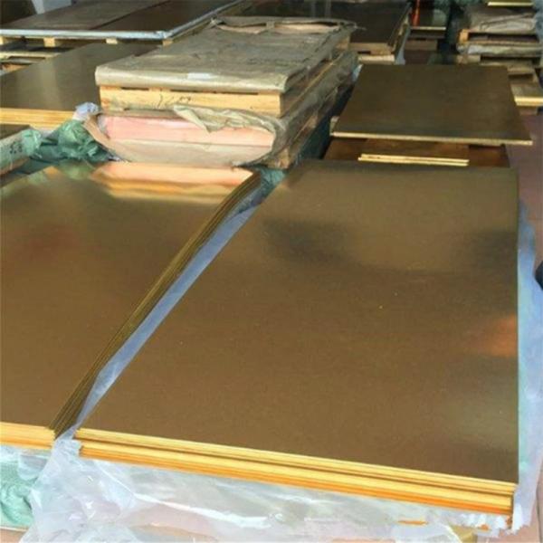 ASTM C2600 C2800 Grade 260 Brass Sheet Pure Copper Sheet
