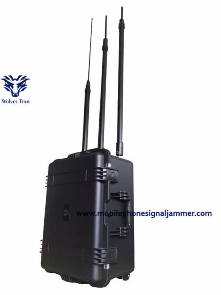 90W High Power Backpack CDMA GSM PCS Dcs 3G 4G Cell Phone Signal Jammer