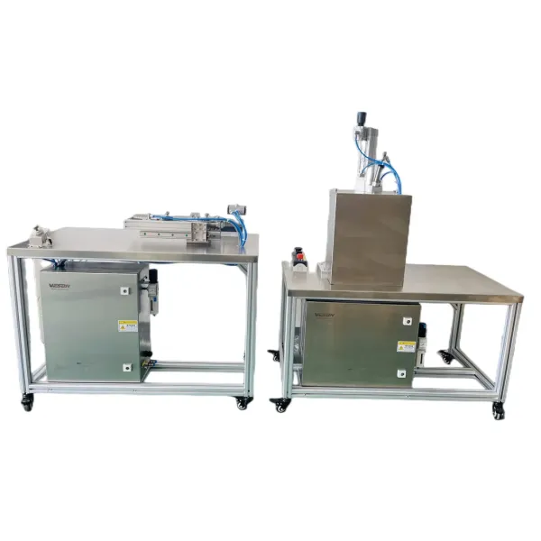 Full-Automatic Horizontal Filling Machine with Multi-Head Filling Valve, Pneumatic Lifting, and PLC Control for Glass Glue, Silicone Glue, and Sealing Glue