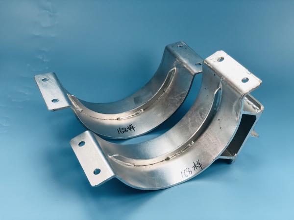 Appui de tuyau de conservation externe simple de Ring Pipe Clamps For Fixed