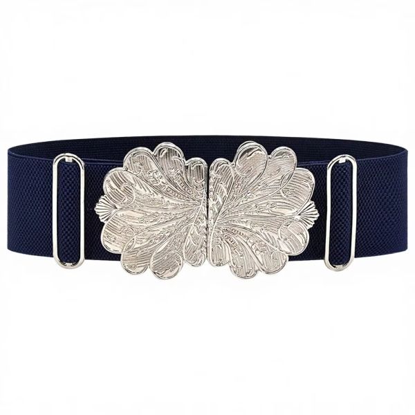 Hot Sale Casual Alloy Buckle Adjustable Elastic Flexible Woven Fashion Women Belts for Wholesale Price