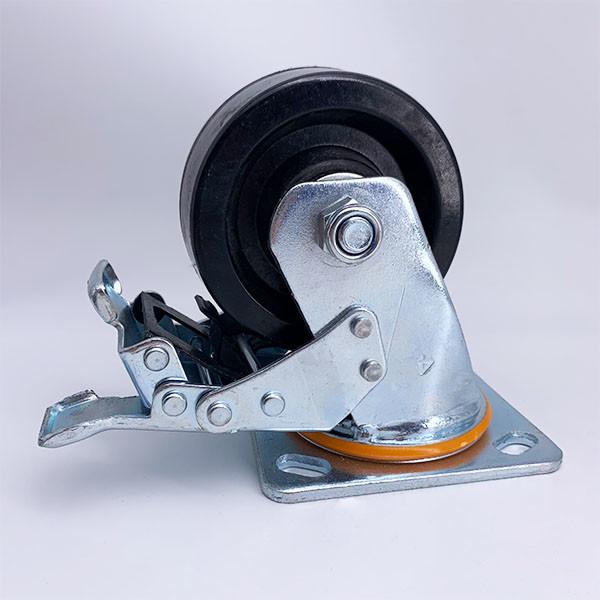 Oven Heavy Duty Casters de alta temperatura com freio 6