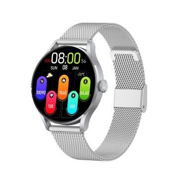 KW270A 1.19'' AMOLED Real 60Hz FPS Elegant Fashion Smart Watch with Long-lasting 300mAh Battery and Powerful JL7012A6 Chipset