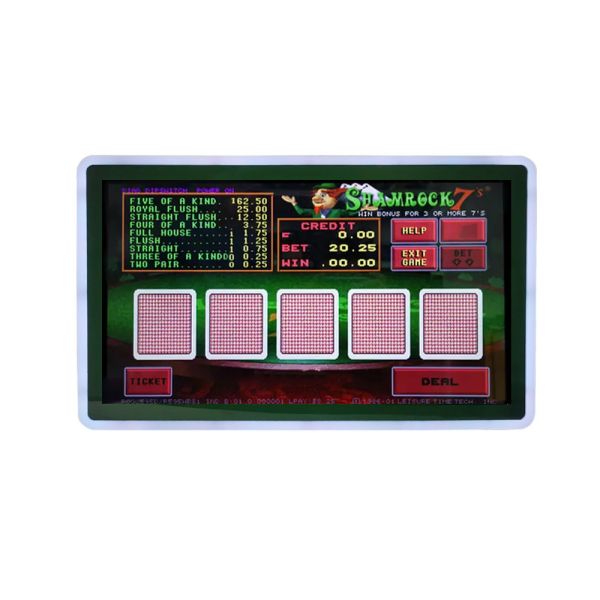 Multi Capacitive Touch Screen 21.5inch With Side Edge LED Bezel For Industrial Enclosures