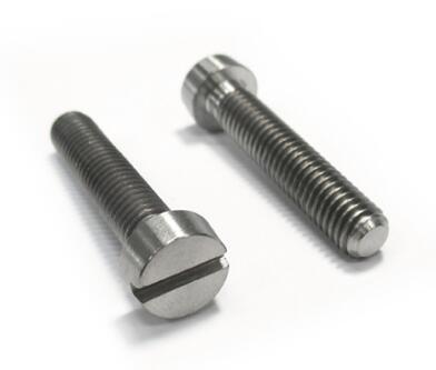 DIN85 Slotted Pan Head Machine Screw / Carbon Steel Pan Head Screw M8x30 Size