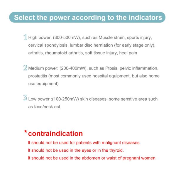 Multifunction Back Knee Joint Pain Relief Soft Cold Laser Therapy Machine