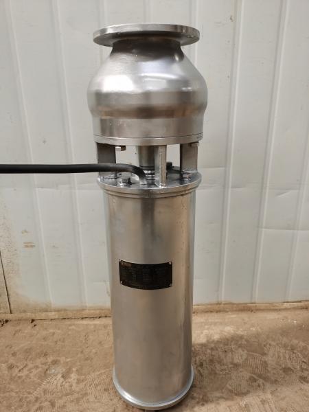 cor de prata submergível de aço inoxidável 60m da bomba QSP da fonte 7.5kw