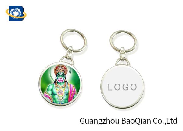 Do ouro indiano Lenticular do serviço de impressão de Keychain 3D da religião imagem indiana do budismo