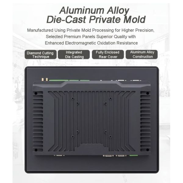 24 inch Industrial Embedded Panel PCs With IP65 Rating in Stock for AGV Controllers Machine Vision and Logistics