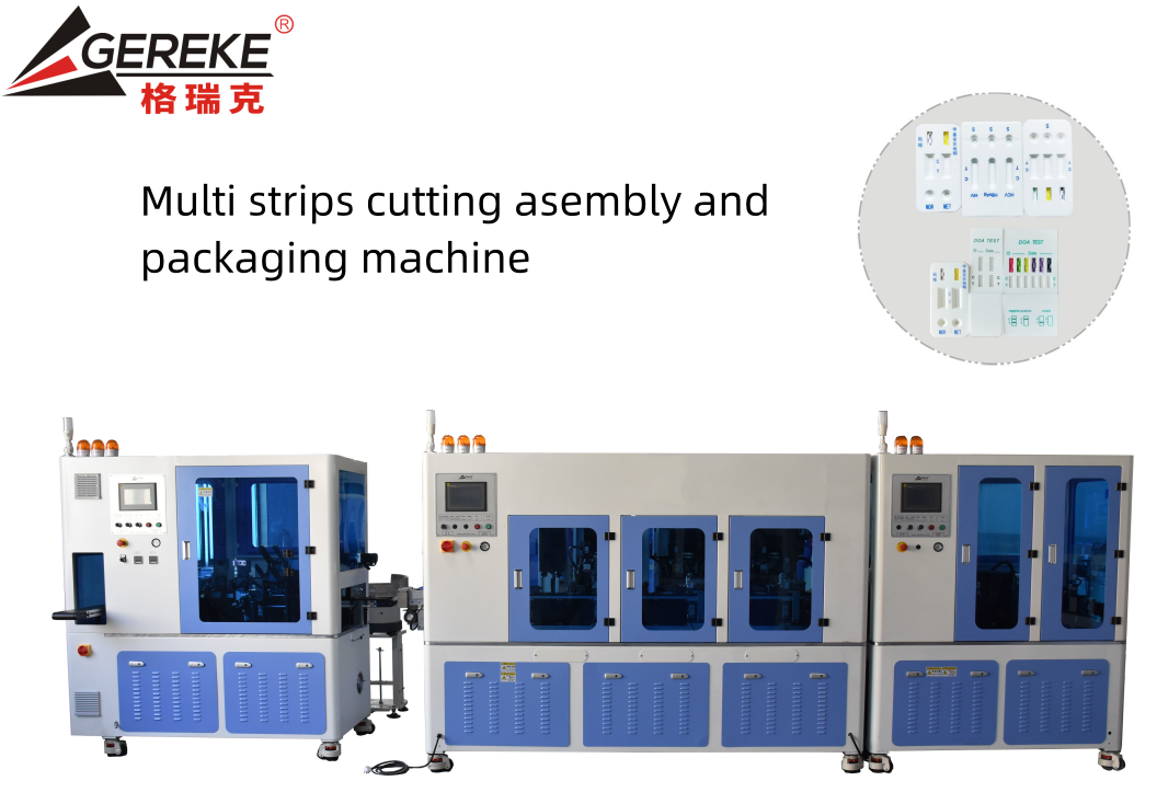 Cassette Kit Packaging Multi Windows Automatic Assembly Machine With Strip