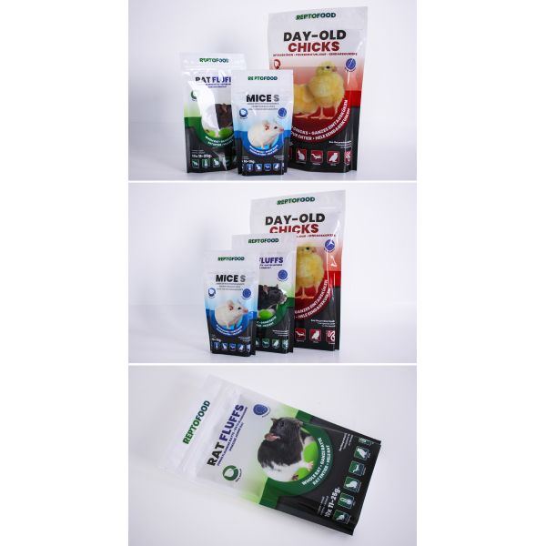 Специализированный 5kg 10kg 15kg Стоять корм для домашних животных мешок пластиковая кормовая упаковка для домашнего скота с молниеносной решеткой