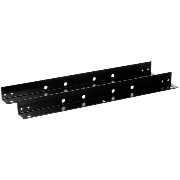 OEM ODM Custom Universal Wall Mount Kit Sound Bar Rack Mounting Brackets Black Powder Coating Metal Bracket
