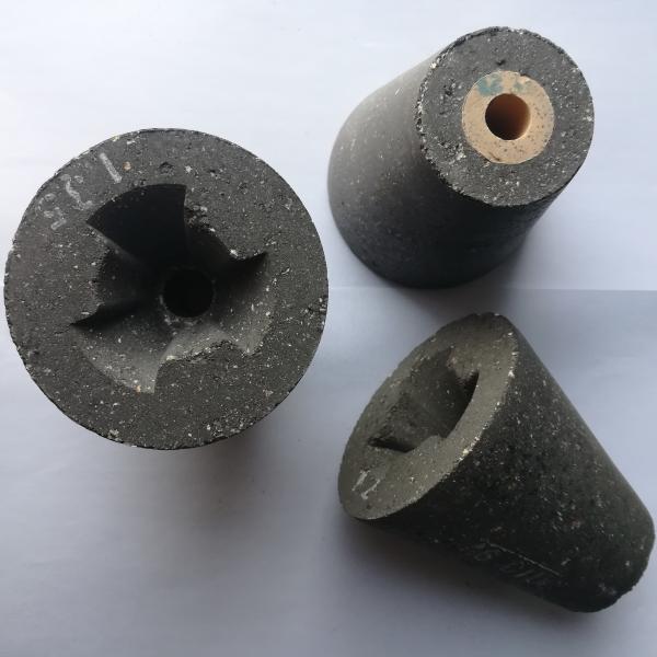 Contenu en MgO de 3% Buse de mesure en zirconium tundish Insérer une broche pour un processus de coulée en continu