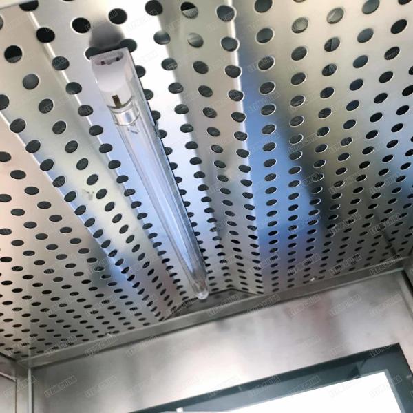 Vhp Sterilizer Static Pass Box Clean Room Equipment With Air Shower , Electronic Interlock