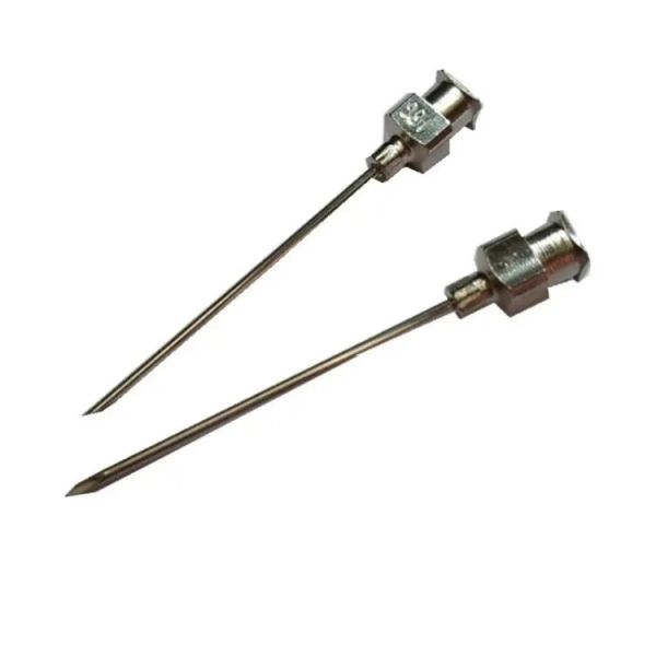 Agulha veterinária hipotérmica de aço inoxidável para uso animal